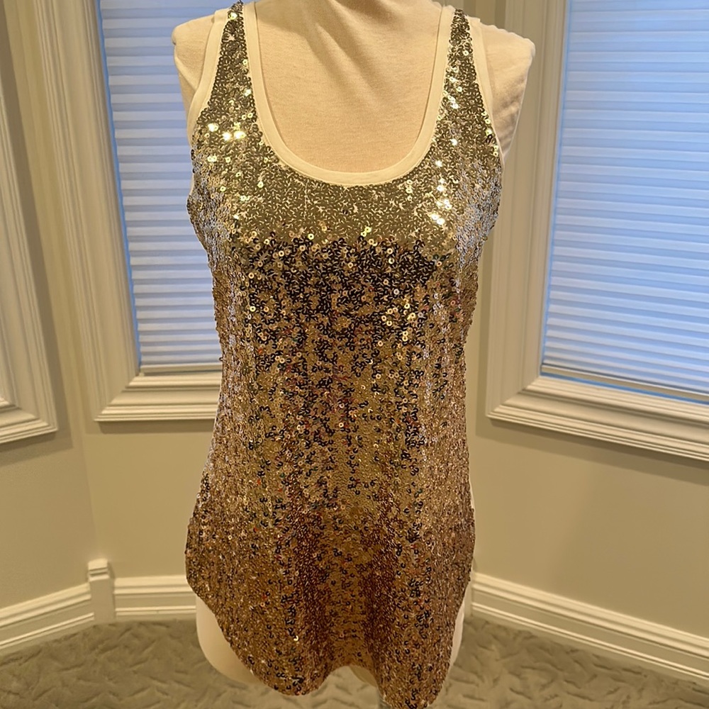 Beautiful gold ombré Express tank top/camisole!